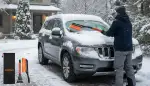 Schnee Besen Auto Teleskop: Der clevere Helfer