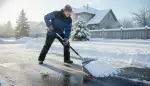 Schneeschaufel Metall Stahl: Robust räumen