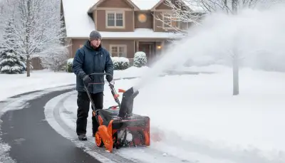 Langlebige Benzin-Schneefräse: Wartung für jeden Winter
