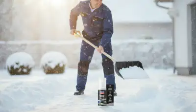 Rückenschonend Schneeschieben leicht gemacht