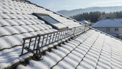 Schneefanggitter: Sichere Montage am Dach