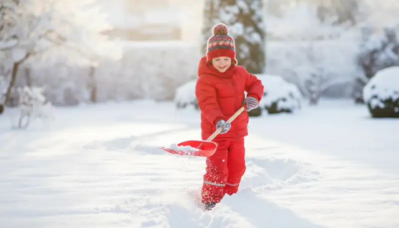 Der kinderschneeschieber klein bunt: Winterspaß für die Kleinsten