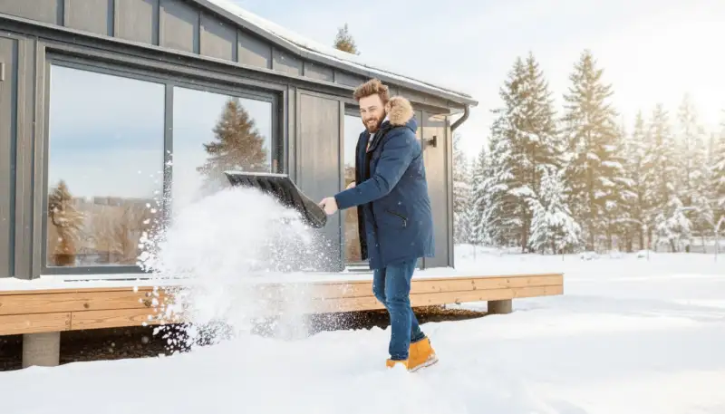 Effizient Räumen: Schneeschaufel Kunststoff Leicht