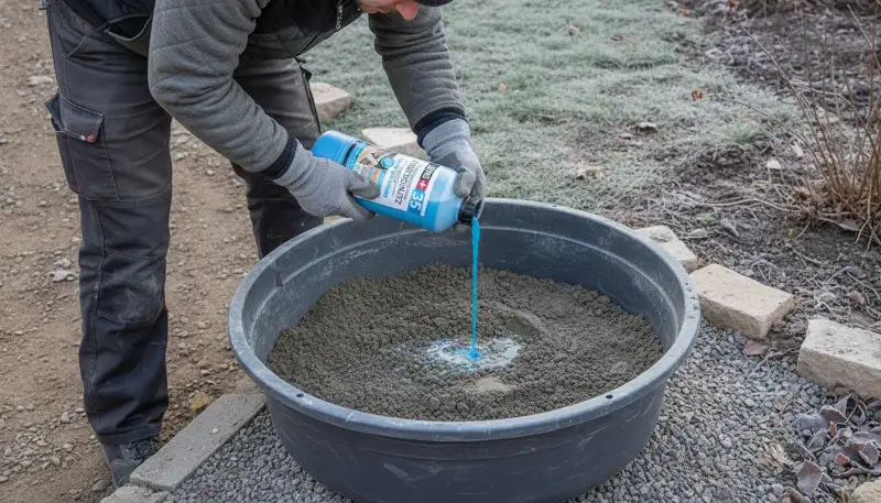 Frostschutz für Wege und Plätze
