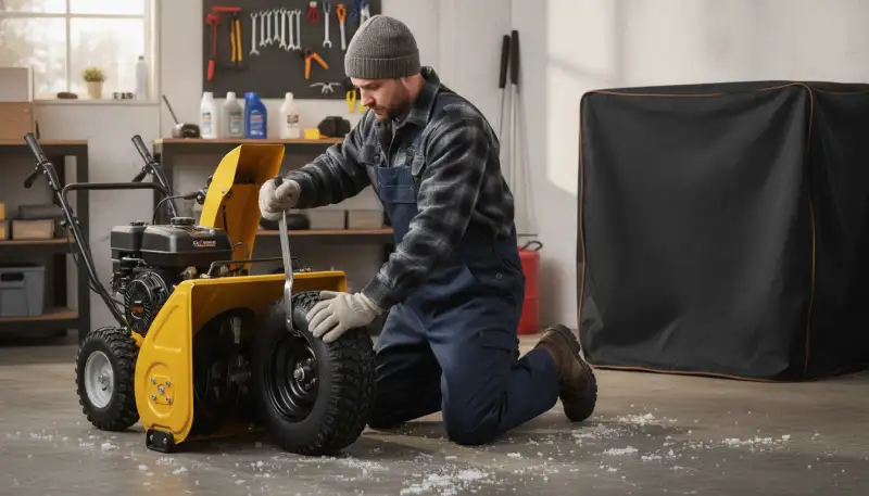 Grip im Winter: Schneefräsen Reifen wählen