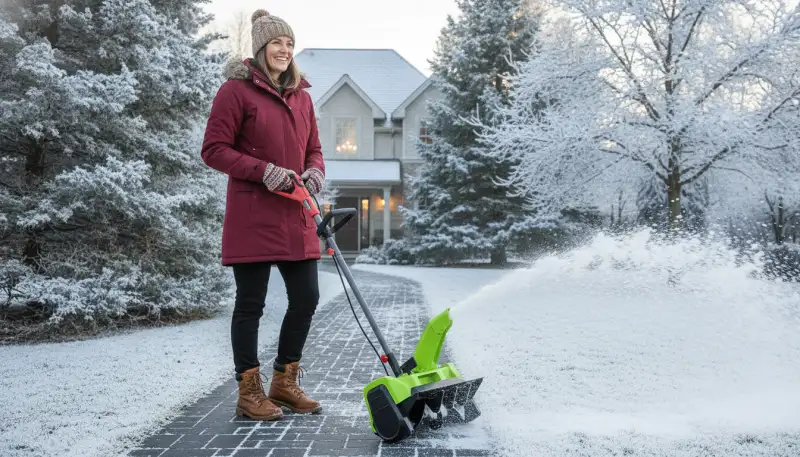 Handschneefräse manuell: Effizient und Umweltfreundlich