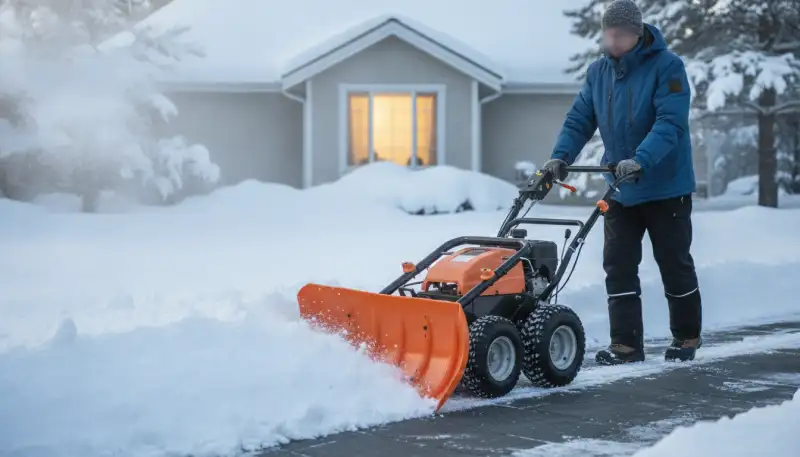 Kehrmaschine mit Schneeschild: Ihr Winterdienst-Multitalent