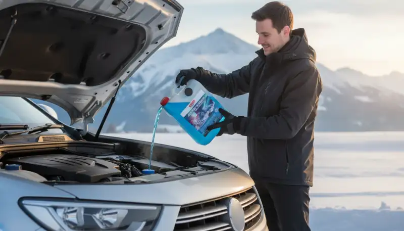 Klare Sicht: Frostschutz Scheibenwaschanlage