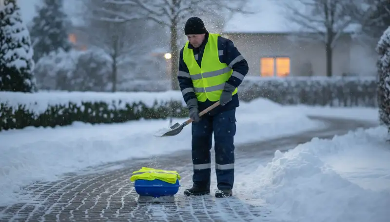 Warnwesten Set: Mehr Sichtbarkeit im Winterdienst